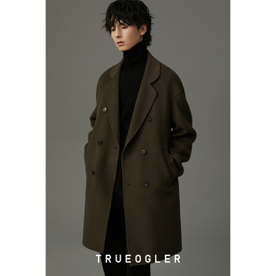 双面羊毛呢大衣经典款