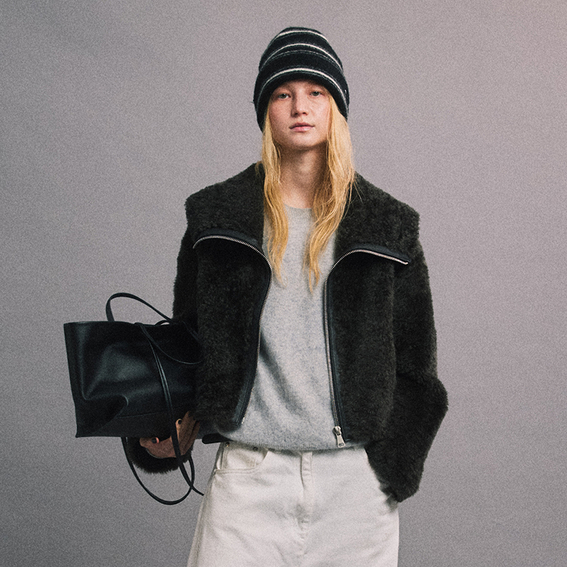 SLO“丹麦温度”皮草外套女