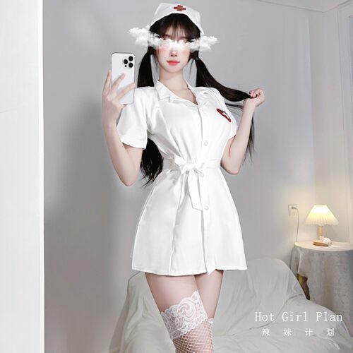 辣妹计划：哥哥打针了*性感护士cosplay制服角色扮演套装qqny内衣