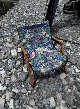 英国艺术系列Morris草莓小偷文艺露营椅套户外野餐椅套不是椅子