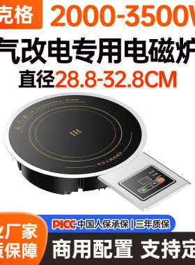 气改电电磁炉火锅店商用