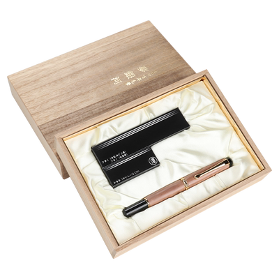 吴竹kuretake万年毛笔书法签名