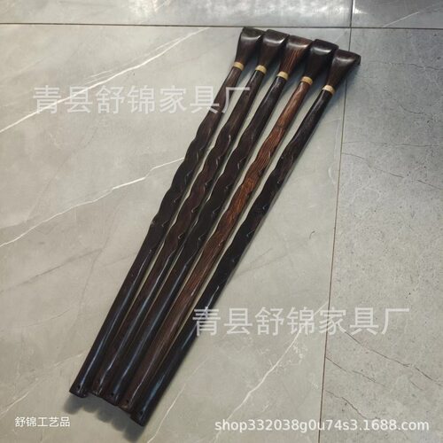 乌木片挠紫光檀一体痒痒挠木质整体挠紫光檀老头乐紫光檀痒痒挠