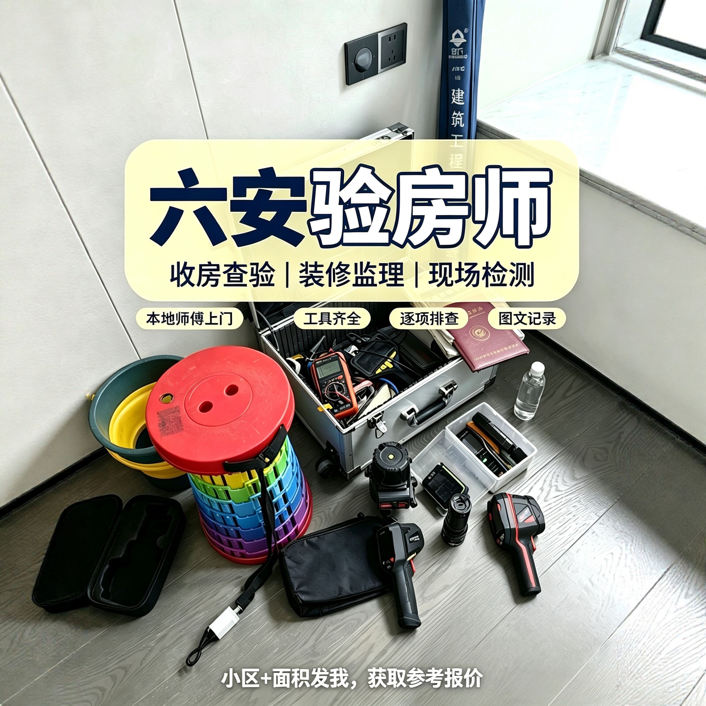 六安新房子验收报告新房子验房师新房二手房装修监理节点验收