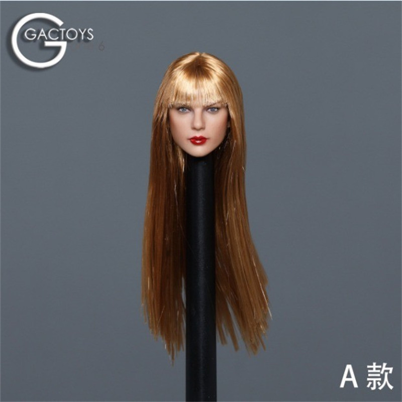 欧美头雕女兵人现货
