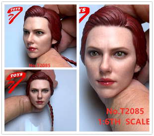 6兵人 斯嘉丽约翰逊 TTTOYS 7.0头雕 寡姐头雕T2085现货 黑寡妇