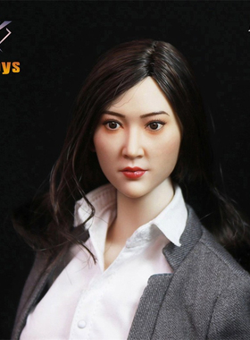 HaHtoys 1/6 兵人模型 H002 似景甜 头雕 亚洲美女头雕 现货