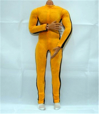 李小龙黄色连体衣兵人现货