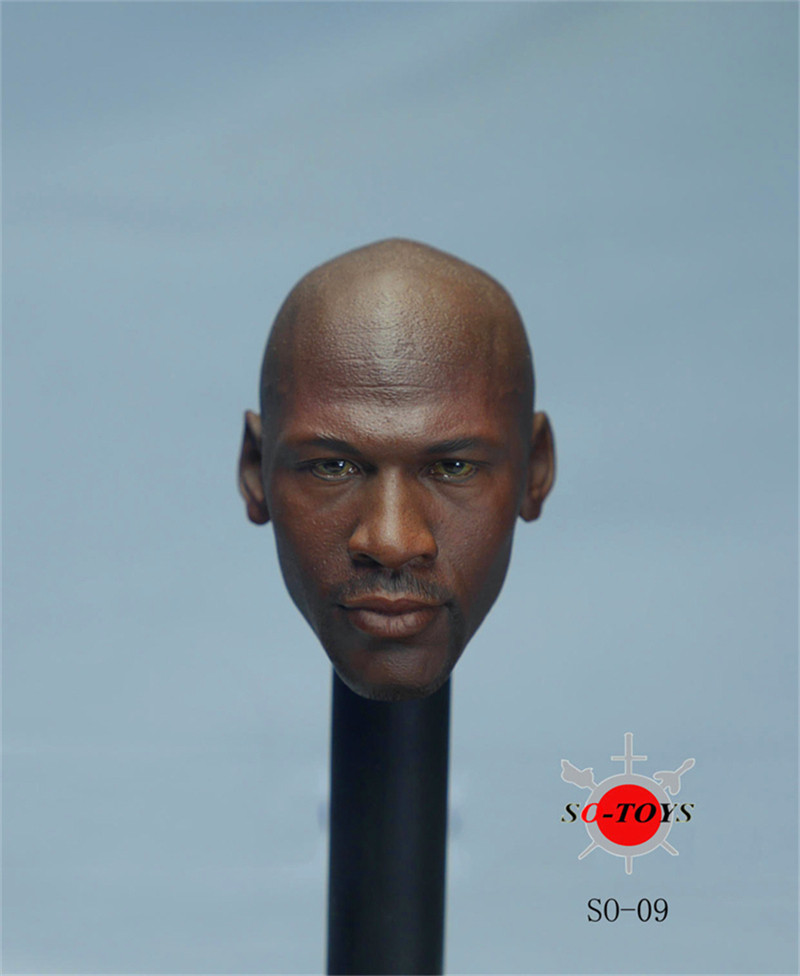 SO-TOYS 1/6 兵人 SO-009 蓝球明星乔丹头雕45号特别版 非EB 现货