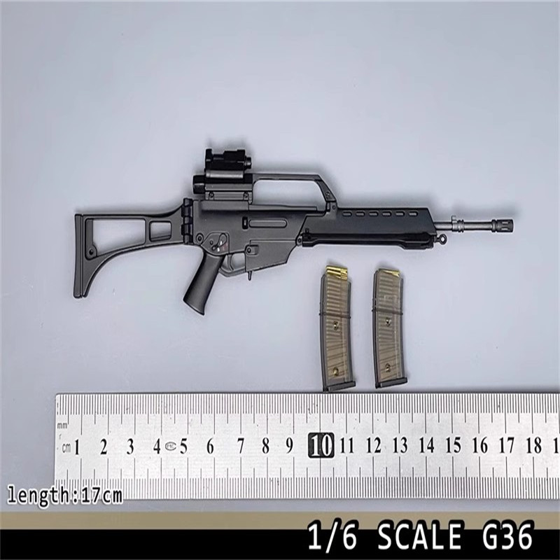 1/6 G36 G36K 突击步枪 德系 兵人 BJD 人偶 塑料模型 手办 现货