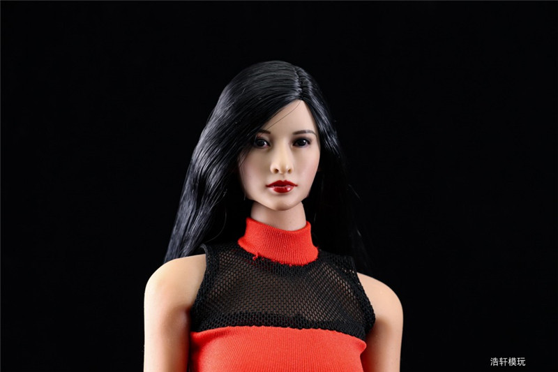 兵人柳岩美女头雕现货