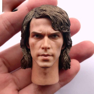 1/6兵人头雕 安纳金天行者 阿纳金头雕模型 接无脖素体 现货 非HT