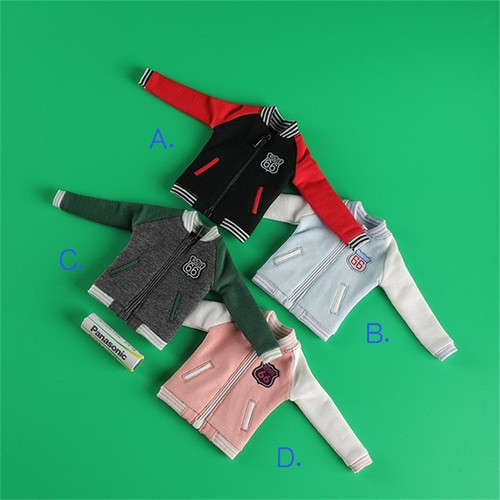 CCTOYS CC009 1/6兵人衣服 潮流运动上衣 棒球衫外套 运动服现货