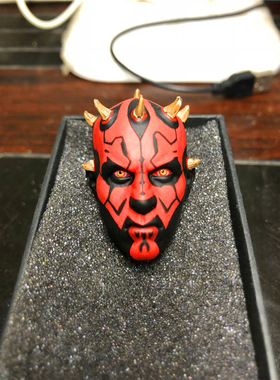 1/6兵人头雕 星球大战 Darth Maul 达斯·摩尔 达斯魔 头雕 现货