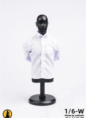 天艺美 1/6 兵人 TYM056 白色衬衣 衬衫 西装西服 衣服 配件 现货
