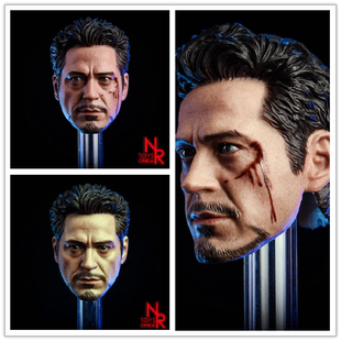 NRtoys 1/6 兵人头雕 MK5 托尼 头雕 赛车服版 2.0 战损头雕 现货