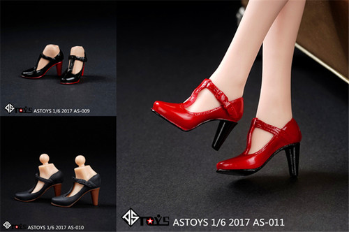 ASTOYS 1/6 AS009/010/011三色 高跟鞋 适合HT PHICEN女兵人素体