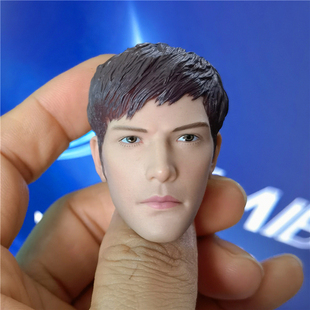 1/6 光速小子 圣僧带发款 帅哥 全明突击 平静睁眼 兵人头雕现货