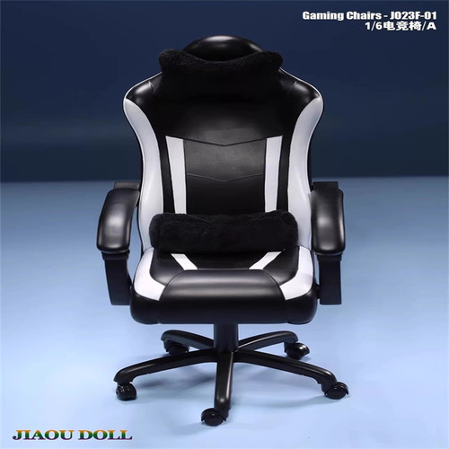 JIAOU DOLL1/6兵人游戏椅 电竞椅 办公椅 老板椅模型道具JO23F-01