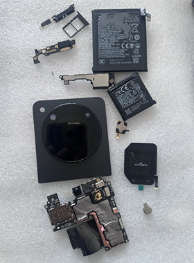 努比亚nubia充电口nx724j flip折叠屏转轴镜片铰链电池扬声器主板