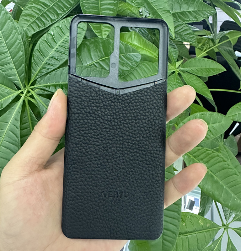 威图后盖vertu牛皮材质