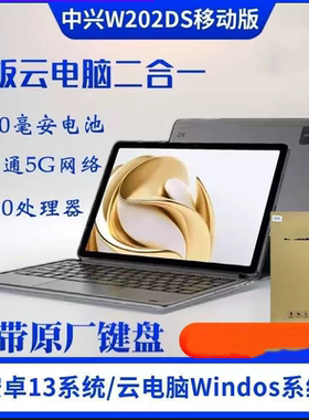 ZTE/中兴W202DS全网通5G插卡版平板云电脑全新国行便携式商务办公