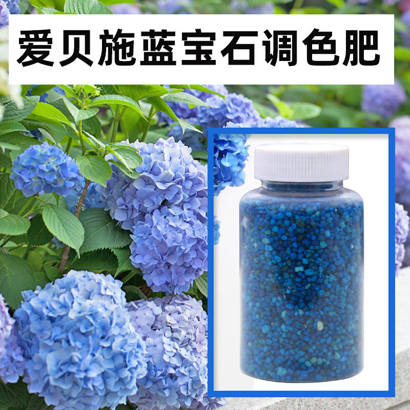 美国进口爱贝施绣球调蓝剂专用肥硫酸铝奥绿缓释颗粒酸性调色肥