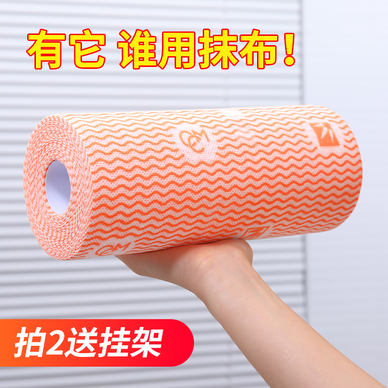 加大厨房去油污渍纤维毛巾百洁布