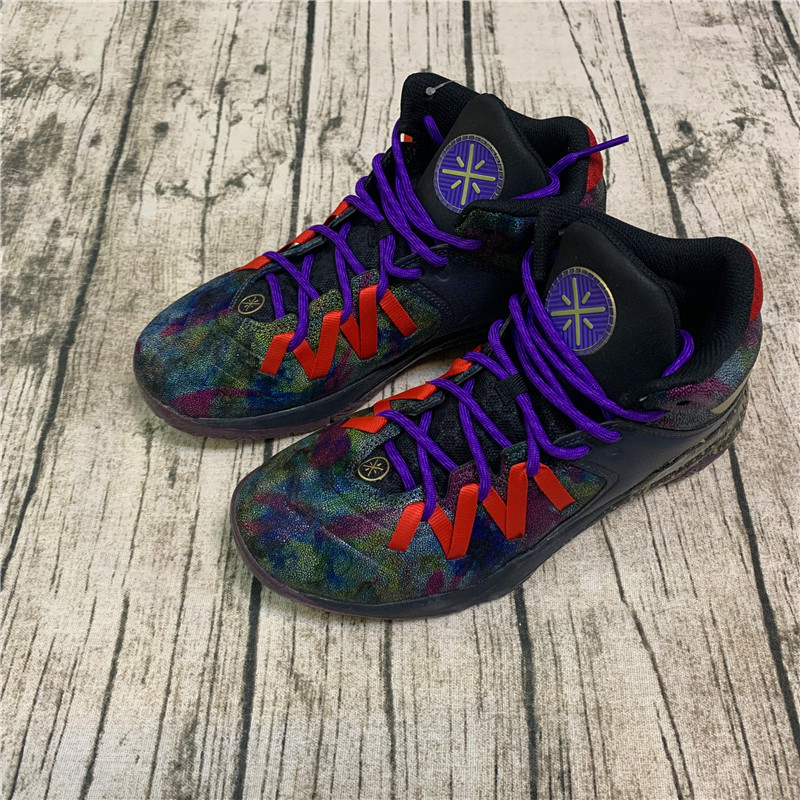 李宁男子韦德队尚3减震高帮篮球鞋abal007-1-6