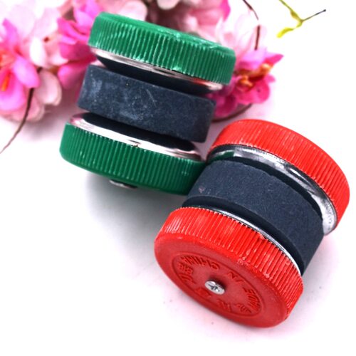 磨刀石圆形快速菜刀打磨器家用手动砂轮小号魔刀石一元店两元店