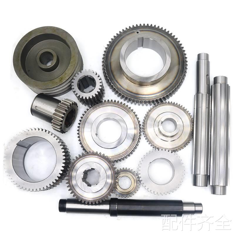 宝鸡数控SJK614齿0机床SK40P轮 SK50P主轴箱齿轮 轴 皮带轮配件