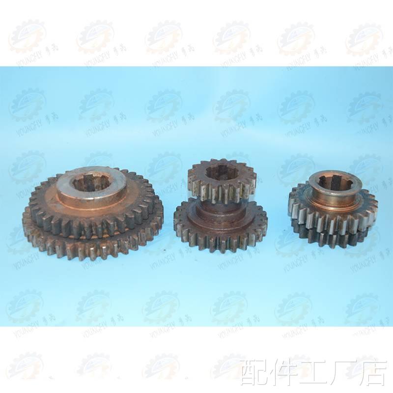X53T X箱5042AT X63WT铣床变速双联齿轮Z34/40配件