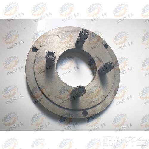 机床配件三爪卡盘8 四爪卡盘轴连接主法兰盘C型机床配件