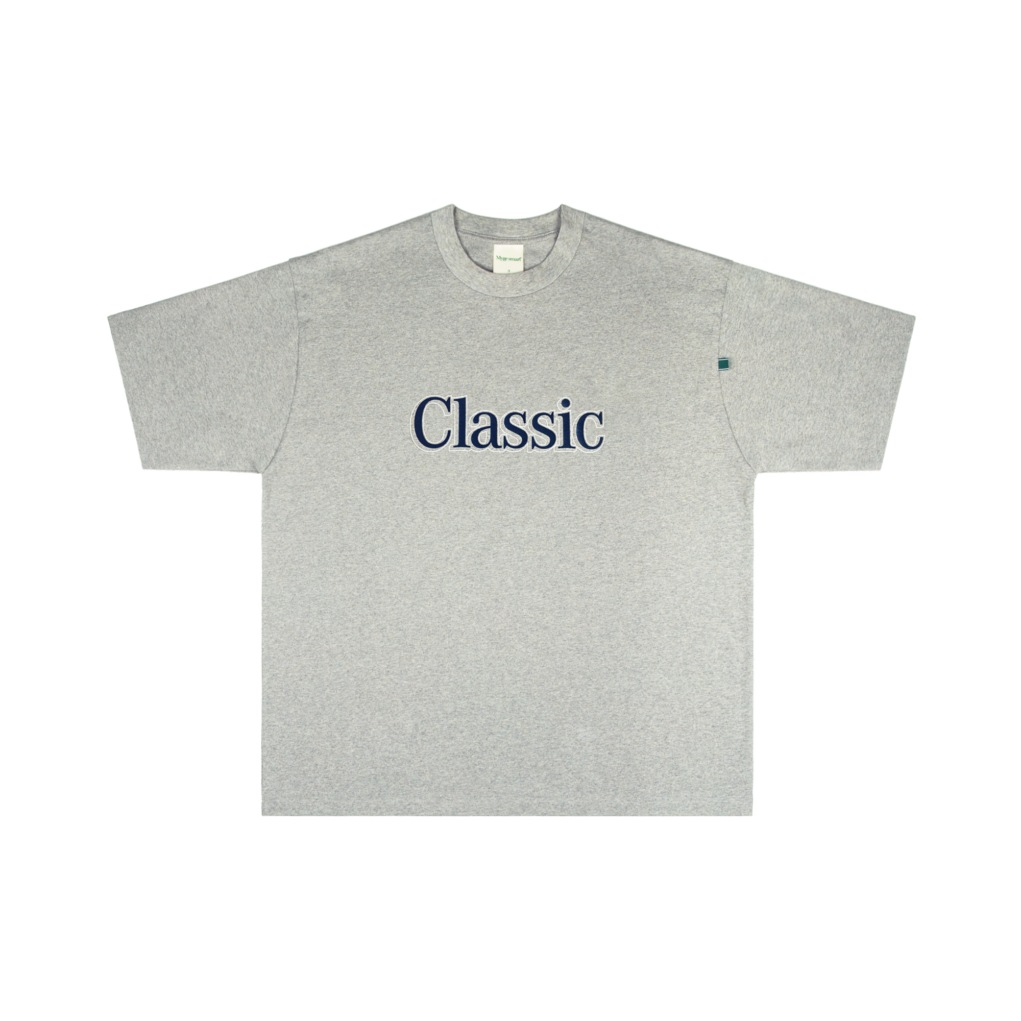 MYGESMART字体印花纯棉短袖T恤