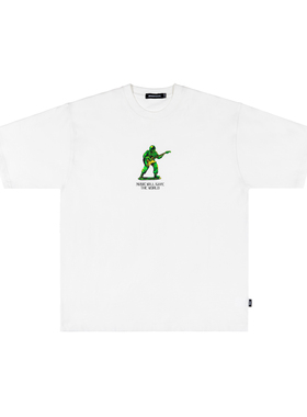 MYGE玩具兵人的声音印花纯棉短袖T恤