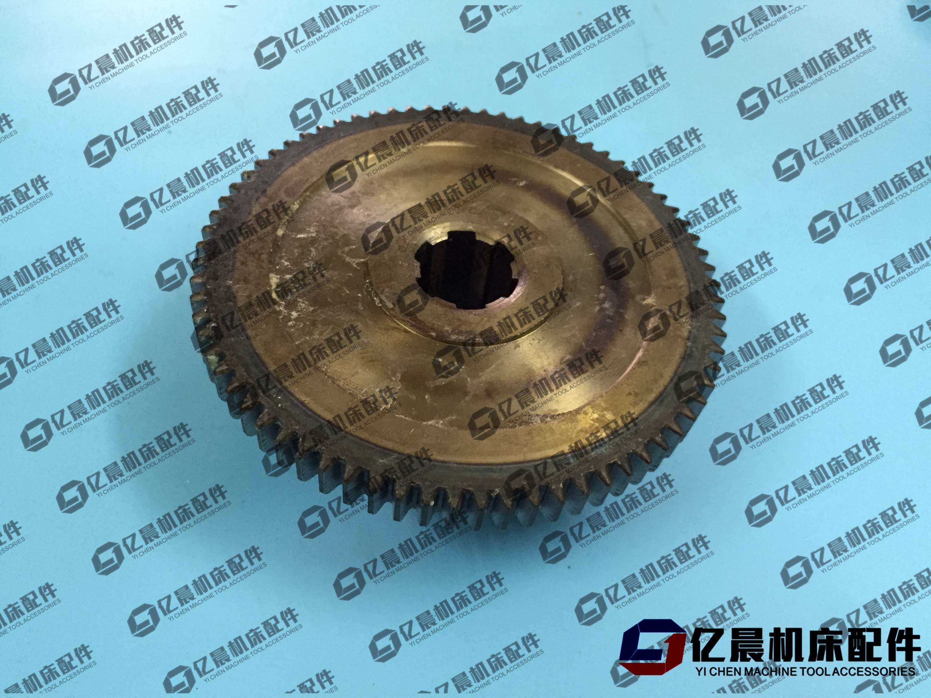 机床配件中捷机床厂摇臂钻床z3032机床配件双联齿轮 z32/73 模数m