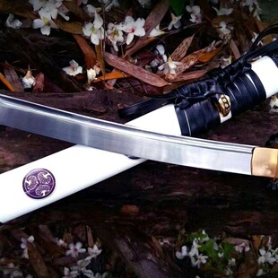 龙泉市手工一体刀剑高锰钢锻打日式短刀肋差宝剑影视收藏未开刃