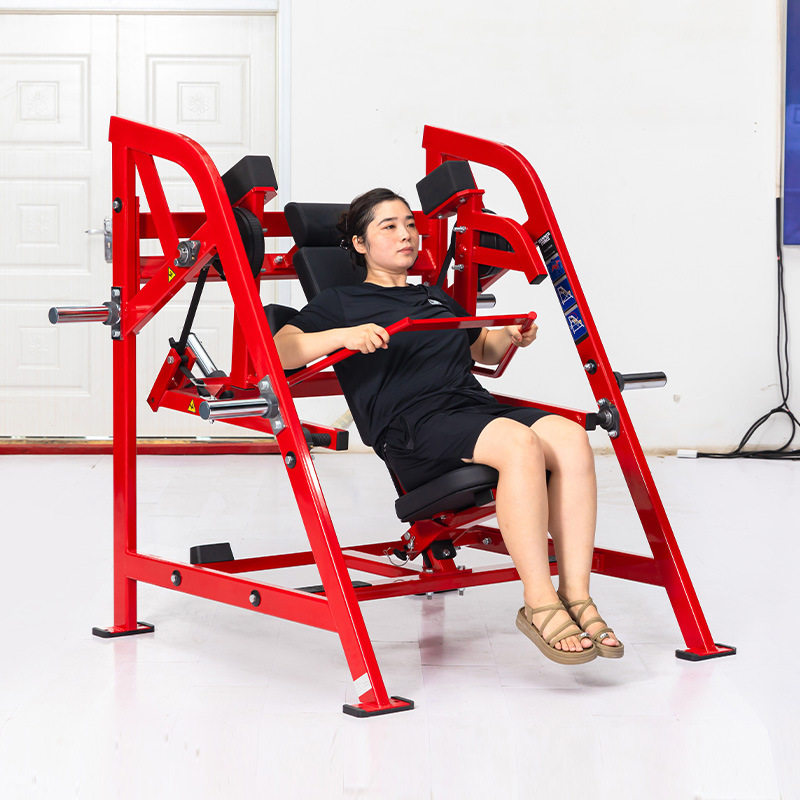 臂下压背脊训练器健身房专用鹦鹉螺器械商用悍马背部肌肉力量器材