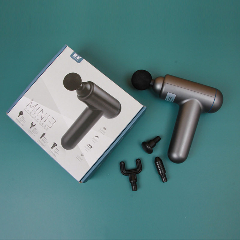 正品跨境筋膜枪亚马逊迷你按摩枪肌肉放松按摩器massage gun