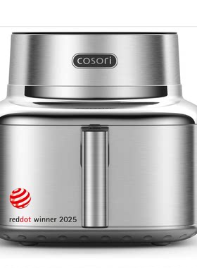 德国代购COSORI ICONIC Airfryer 不锈钢烤箱陶瓷涂层空气炸锅