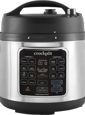 英国代购Crockpot Turbo Multicooker CSC062多功能电压力锅14合1