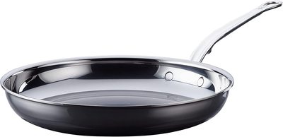 美国代购Hestan NanoBond Titanium Skillet 钛金属不锈钢煎锅