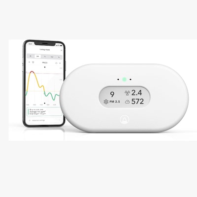 美国代购Airthings View Plus Air Quality Monitor 空气监测仪
