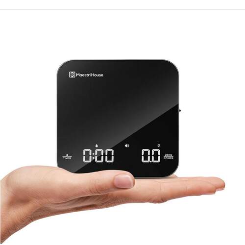 美国代购Maestri House Coffee Scale with Timer 计时咖啡电子秤