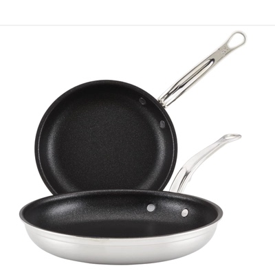 美国代购Hestan ProBond  TITUM Frying Pan钛金属不锈钢不粘煎锅