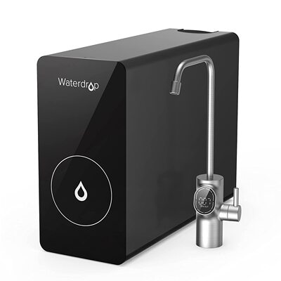 美国代购Waterdrop RO WD-D6-B 反式净水器直饮水2：1废水率无罐