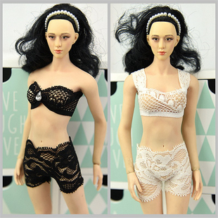 旭龙 1/6女兵人 蕾丝吊带内衣套装 适合岚 PHl钢骨包胶素体 现货