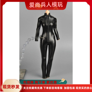 6兵人偶 黑色连体女装 黑寡妇ZY15 皮衣模型 2和ZY15 现货1