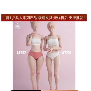 现货耐操WorldBox 1/6兵人女素体关节可动标准版AT201肥腿版AT202