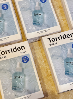 积雪草Torriden小分子玻尿酸面膜修护屏障改善肤质洋甘菊补水敏肌